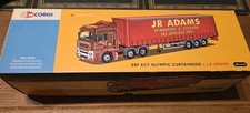 Corgi 1/50 LE anniversary JR Adams  ERF ECT Olympic Curtainside truck AN13418