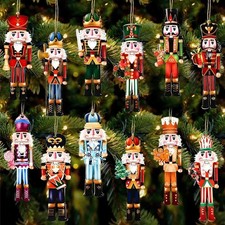 12 PCS Wooden Nutcracker