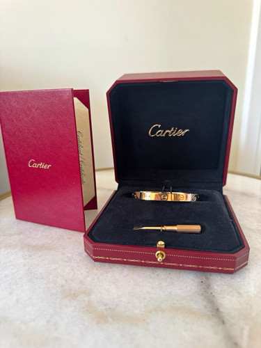 Cartier love bracelet 18ct - bracelet,