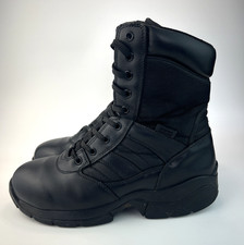 Magnum Panther 8.0 Mens Black Leather Uniform Boots Tactical Patrol UK 8