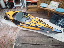 Advanced Elements Sport Kayak inflatable and paddle. Excellent condition 