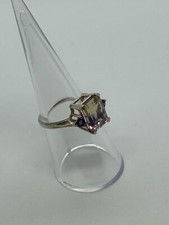 Ametrine Ring in Silver Setting VJL Size L