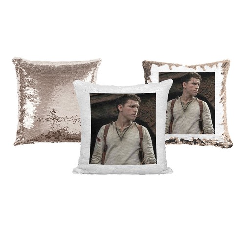 Sequin pillow with - pillow, holland