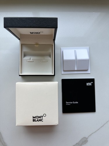 Montblanc empty cufflink - montblanc,
