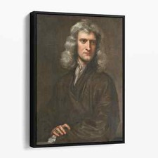 Sir Isaac Newton Canvas Wall