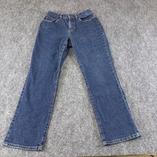 Lauren Jeans Co Ralph Lauren Women's Blue Denim Bootcut Jeans Size 2P nice condt