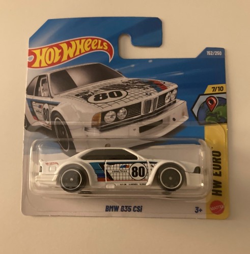 Hot wheels bmw 635 - wheels, white