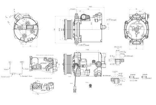 Hella compressor air - hella,