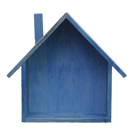 Wooden house shaped - wooden,