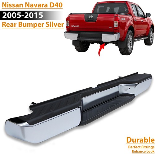 Rear chrome plated bumper - rear,