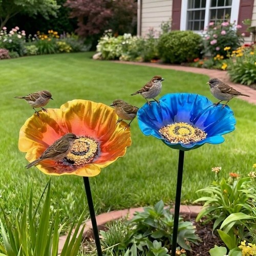 Flower shape bird - flower,