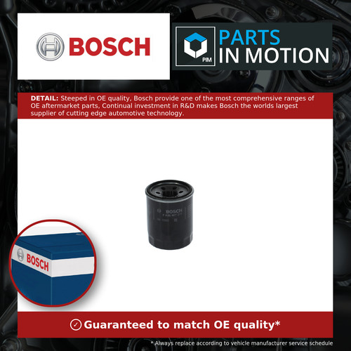 Oil filter f026407311 bosch - filter,