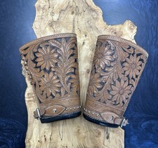 Tooled Leather Studded Western