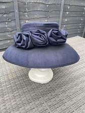 Headways By Albert Navy Blue Special Occasion Hat Wedding Races Church Formal