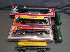 6 x LIMA "00" VARIOUS TANKERS, BOGIE FINA, SHELL, TOTAL, BP GOOD BOXED/UNBOXED