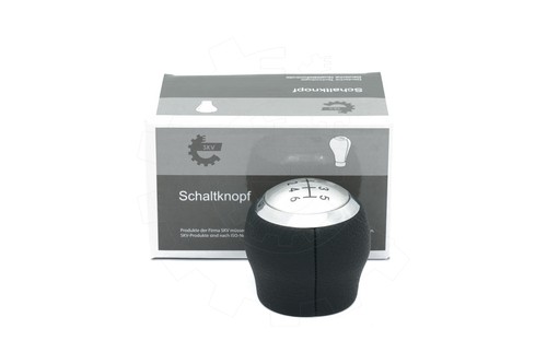 Gear lever knob matt - knob, silver