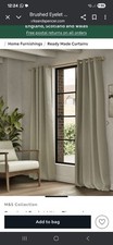 Marks And Spencer Brushed Eyelet Ultra Thermal/Blackout Curtains