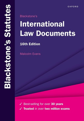 Blackstone international law - international,