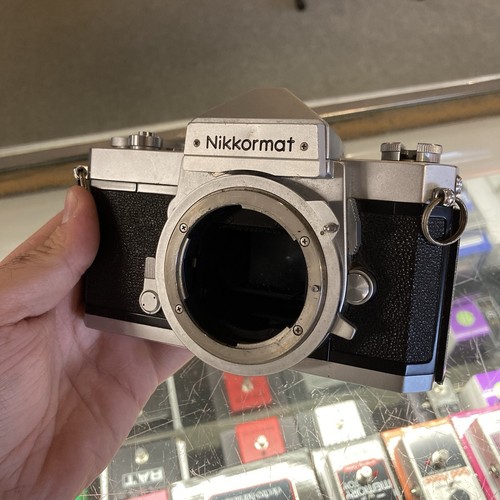 Nikon nikkormat silver 35mm - ft,