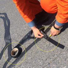 15m Tarmac Asphalt Joint Repair Tape Asphalt Road Path Sticker Tapes