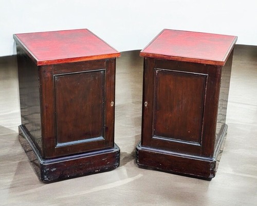 Pair victorian bedside - pair,