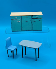 VINTAGE DOLLS HOUSE 1960s TRIANG SPOT ON JENNYS HOME METAL KITCHEN CUPBOARD 1012