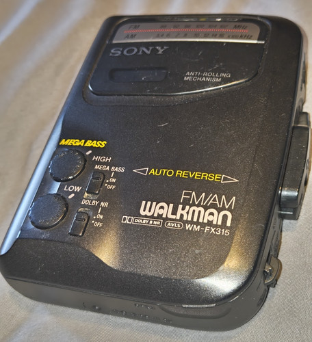 Vintage walkman sony fx315 - sony, wm-fx315
