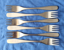 David Mellor Thrift Stainless-Six Forks H M & Co 18.2 cm