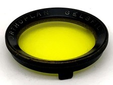 Rhaco Yellow Filter No. 1 Orthoplan Attachment Filter 29Mm Circular