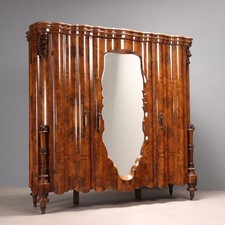 Antique Wardrobe Art Deco