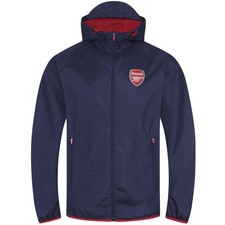 Arsenal FC Mens Jacket Shower Windbreaker OFFICIAL Football Gift