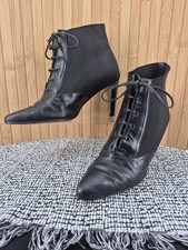 Vintage Danos Black Leather &