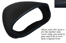 BLUE STITCH GAUGE HOOD SPEEDO