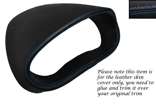Blue stitch gauge - hood, speedo