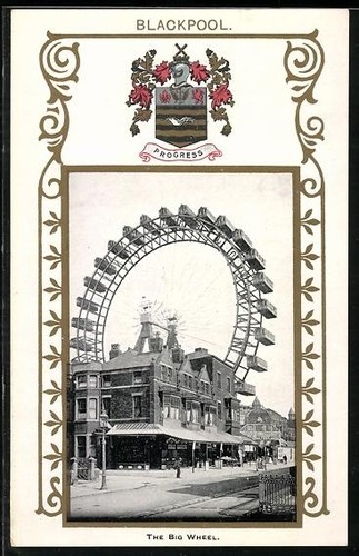 Postcard blackpool the big - blackpool,,