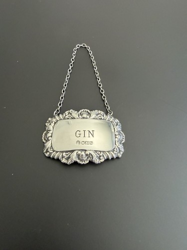 Solid silver rococo style - silver, gin