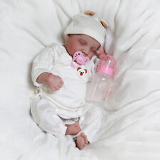 Real Life Reborn Baby Dolls Girl Doll Realistic Newborn Baby Gift Vinyl Silicone