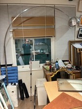 Genuine Flos Arco Floor Lamp Designed by Achille and Pier Giacomo Castiglioni