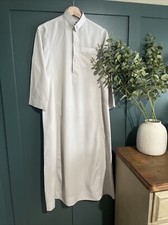 Age 12-14 Years Size 48 Thoub Jubba Islamic Boys Jummah Mosque White Eid