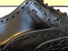 GUCCI LACE UP SHOES CROCODILE