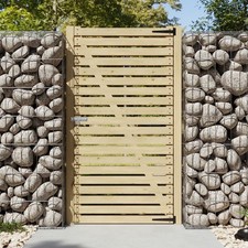 Garden wooden gate - garden, pedestrian