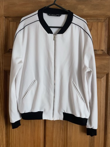 Zara white tracksuit - tracksuit, up