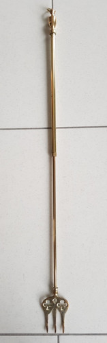 Vintage long brass - long, extendable