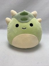 Squishmallows - Nolan The Green Armoured Dino - 7.5" Plush Soft Toy