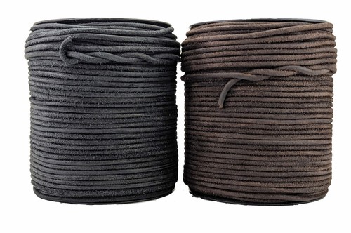 Black brown mm round - or,