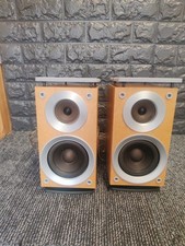 Panasonic SB-PM18 Bookshelf Speakers Brown Silver Wired 6-Ohms 60W.