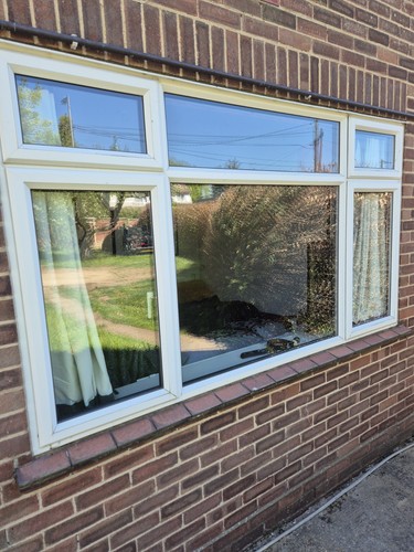 Used upvc window - used,