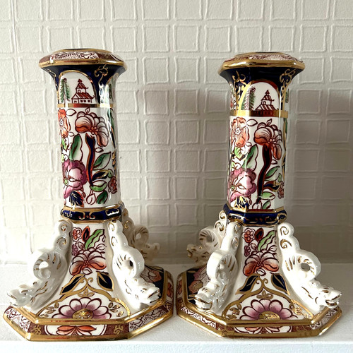 Pair masons penang - of, candle