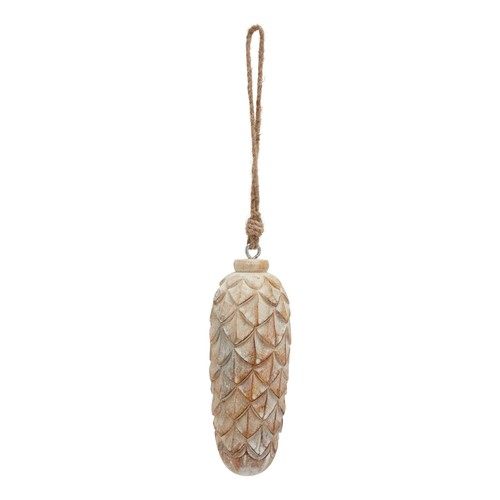 Brown antique white wash large - brown,