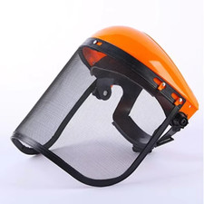 Chainsaw Safety Helmet with Mesh Face Shield Gardening Cutting Protection Mask